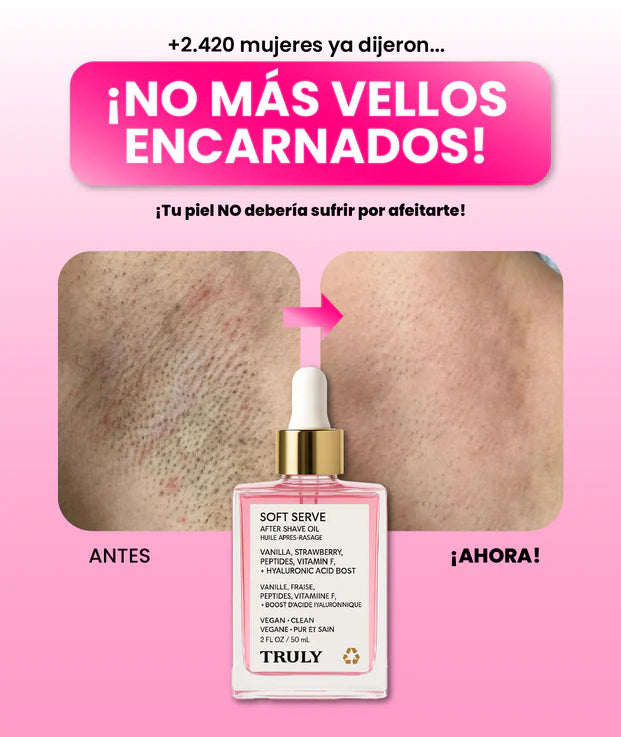 Soft Shave Truly™ Aceite para después del afeitado Femenino