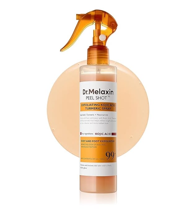 Dr.Melaxin Peel Shot | Spray Exfoliante Desmanchador con Ácido Kojico y cúrcuma