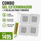 Gel exterminador de cucaracha + 4 Rejillas